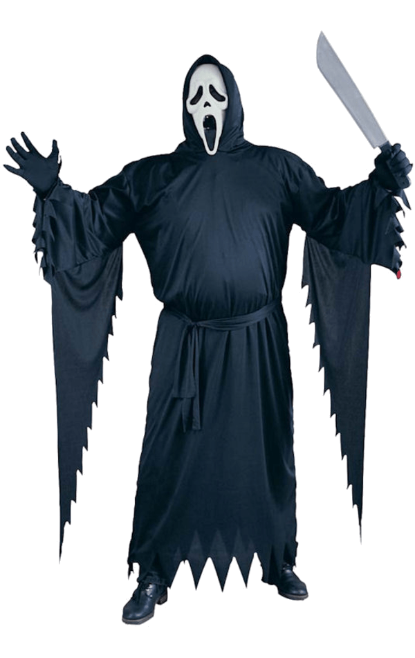 Scream Ghostface Costume (Plus Size) | Joke.co.uk