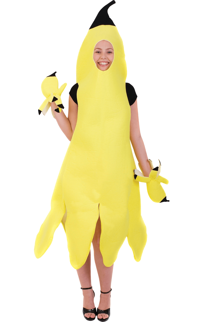 Adult Banana Girl Costume | Joke.co.uk
