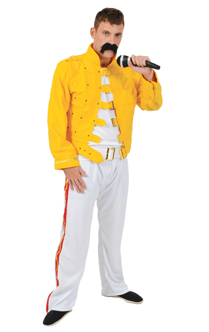 Freddie Mercury Halloween Costume
 Mens Deluxe Fred Mercury Costume