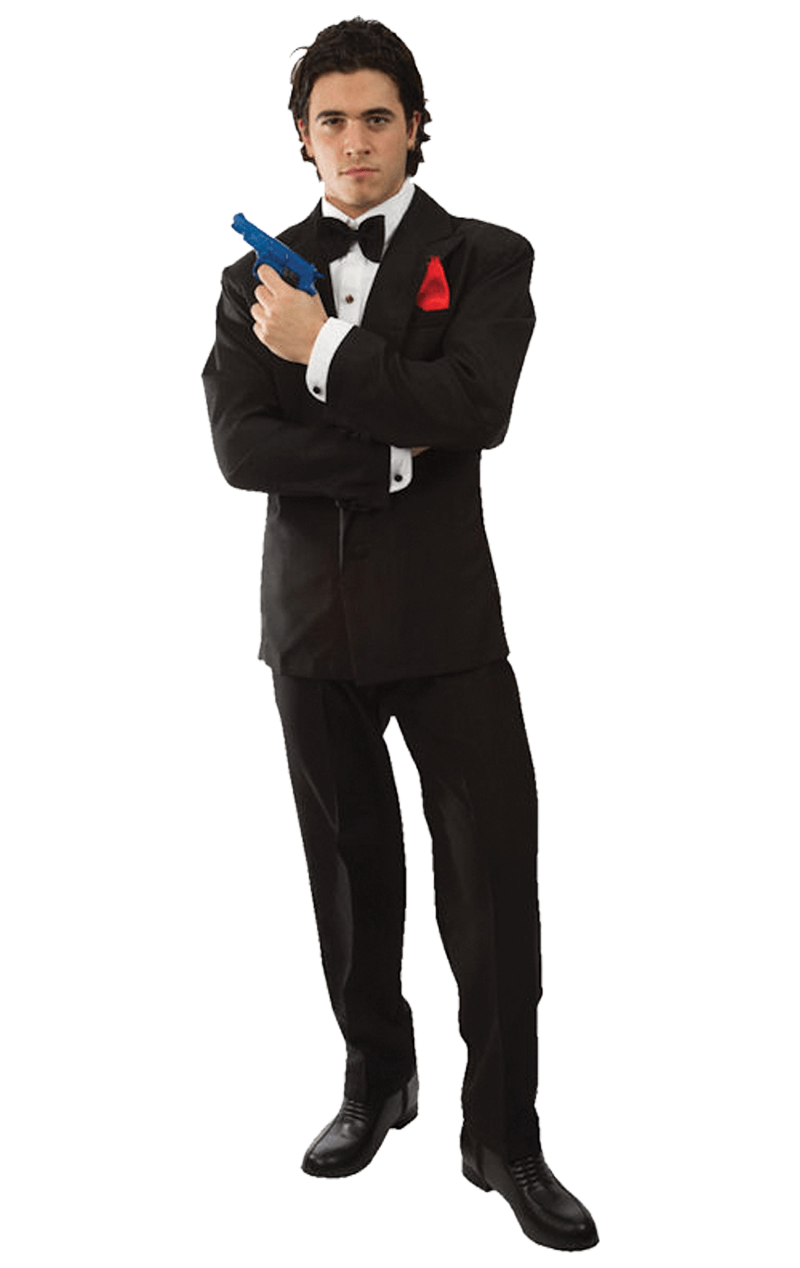 Adult 007 James Bond Costume - Joke.co.uk