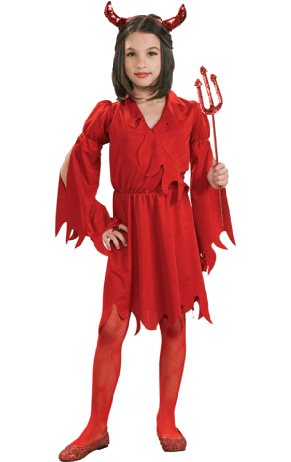 Child Devil Girl Halloween Costume | Joke.co.uk