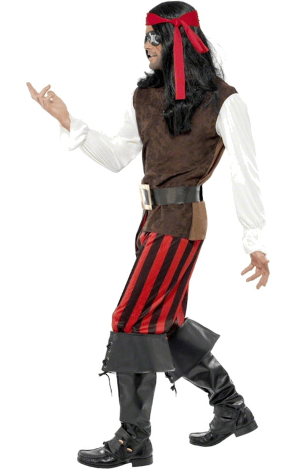 Adult Pirate Ship Mate Costume Uk 5673