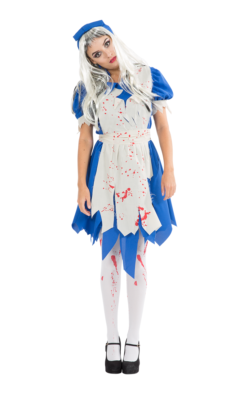 Adults Alice in Horrorland Costume | Joke.co.uk