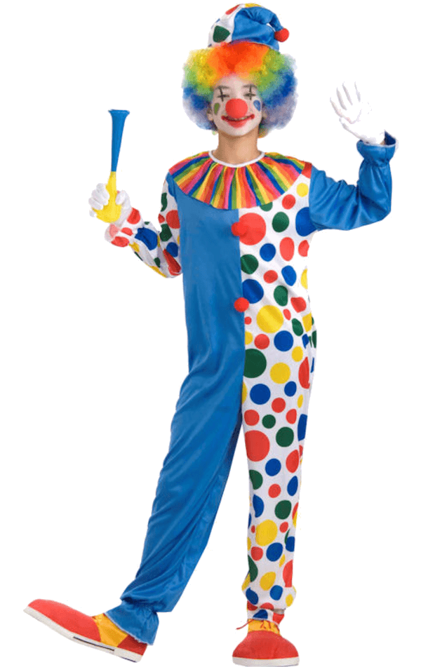 Teen Big Top Clown Costume | Joke.co.uk