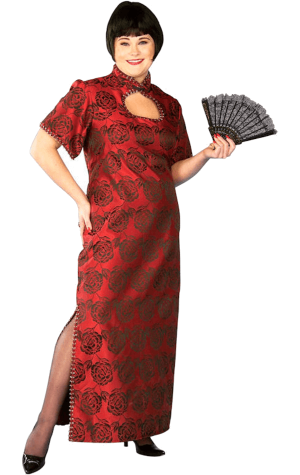 Japanese Geisha Costume (Plus Size) | Joke.co.uk