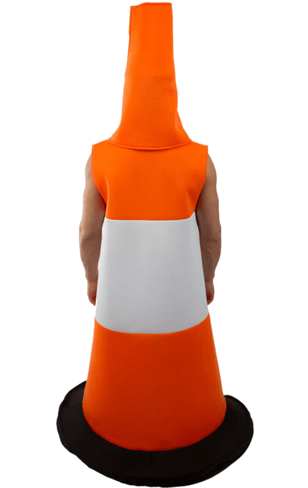 Mens Road Cone Costume Joke.co.uk
