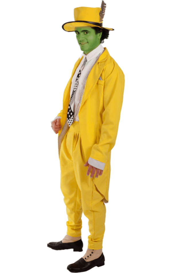 Manic Superhero Jim Carrey Costume | Joke.co.uk