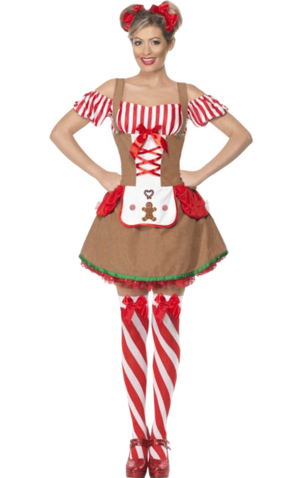 Gingerbread Woman Costume Joke.co.uk