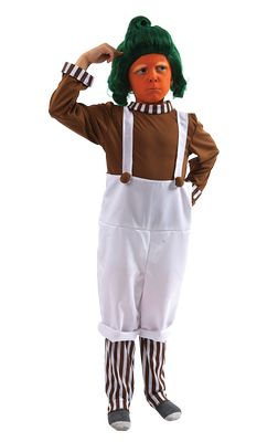 Willy Wonka Costumes : Oompa Loompa Costumes | Joke.co.uk