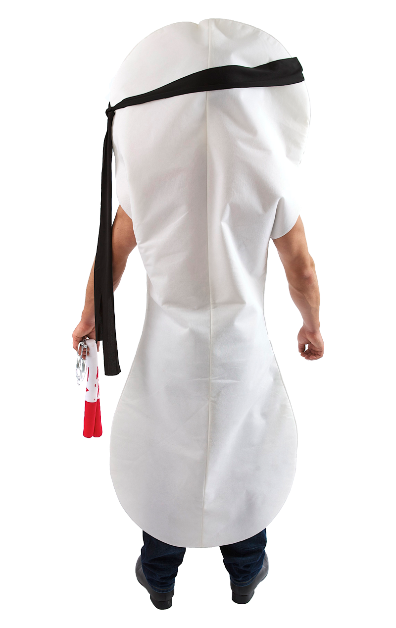 Mens Ninja Sanitary Towel Costume Joke.co.uk