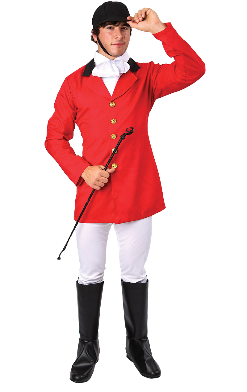 Mens Fox Hunter Costume | Joke.co.uk