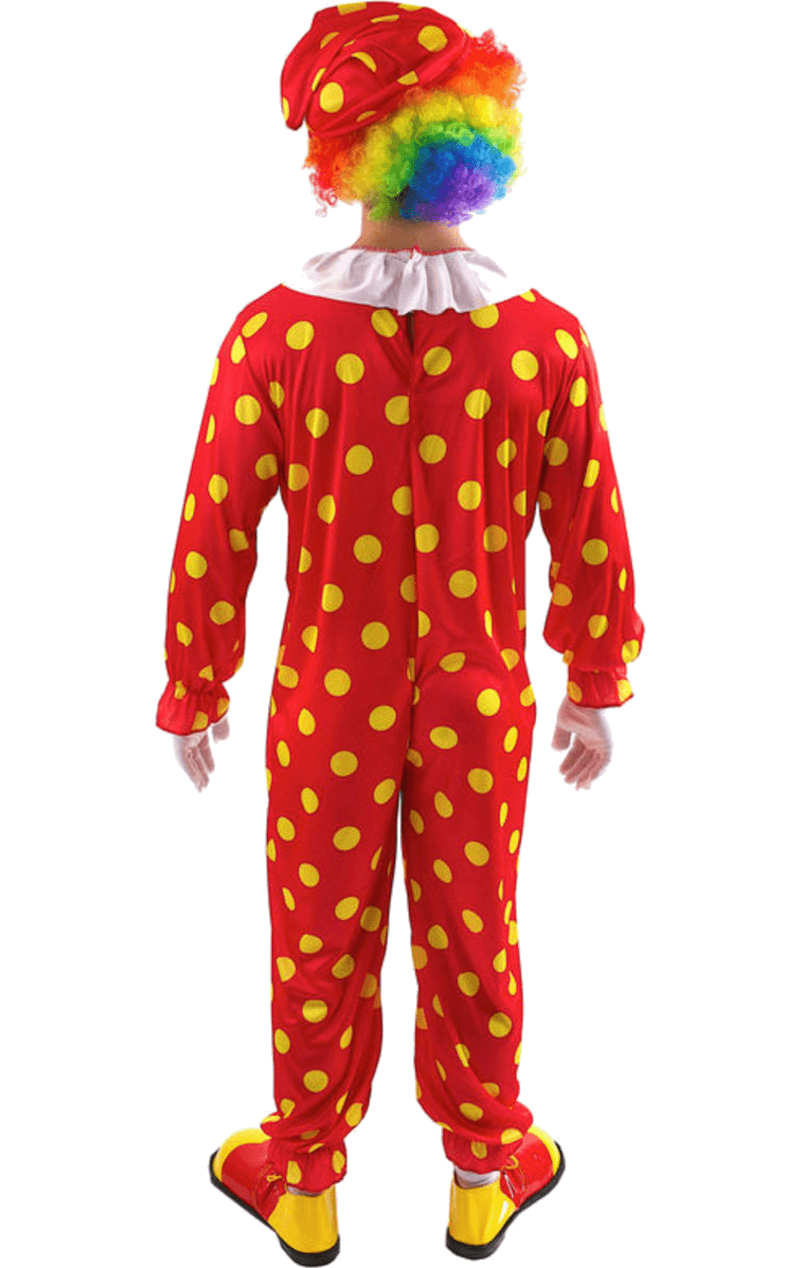 Mens Bobbles The Clown Costume | Joke.co.uk