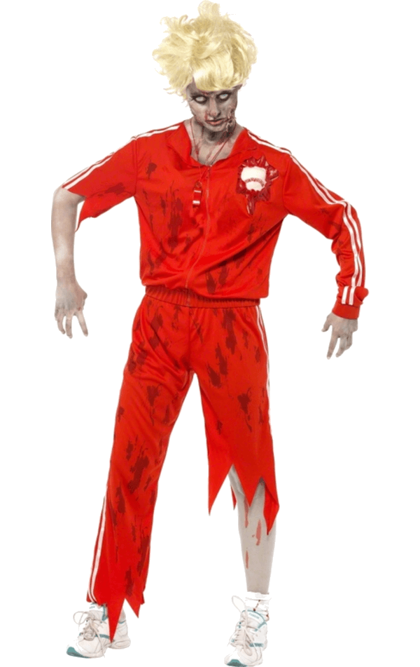 Zombie PE Teacher Costume Joke.co.uk