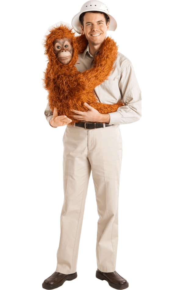 Baby Orangutan Arm Puppet Costume Joke.co.uk