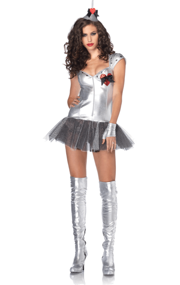 Leg Avenue Female Tin Man Costume | Joke.co.uk