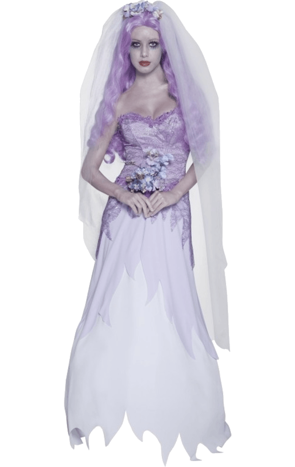 Adult Ghost Bride Halloween Costume Uk 3771