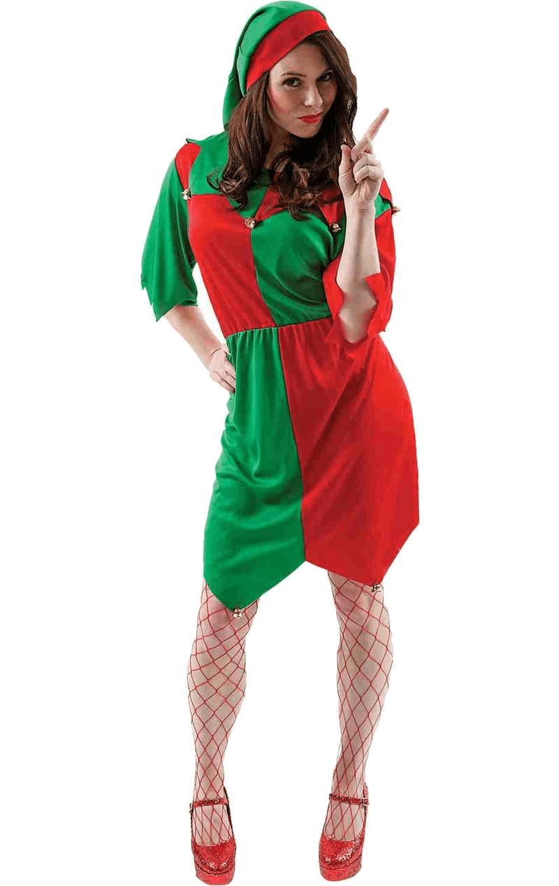 Womens Naughty Elf Costume | Joke.co.uk