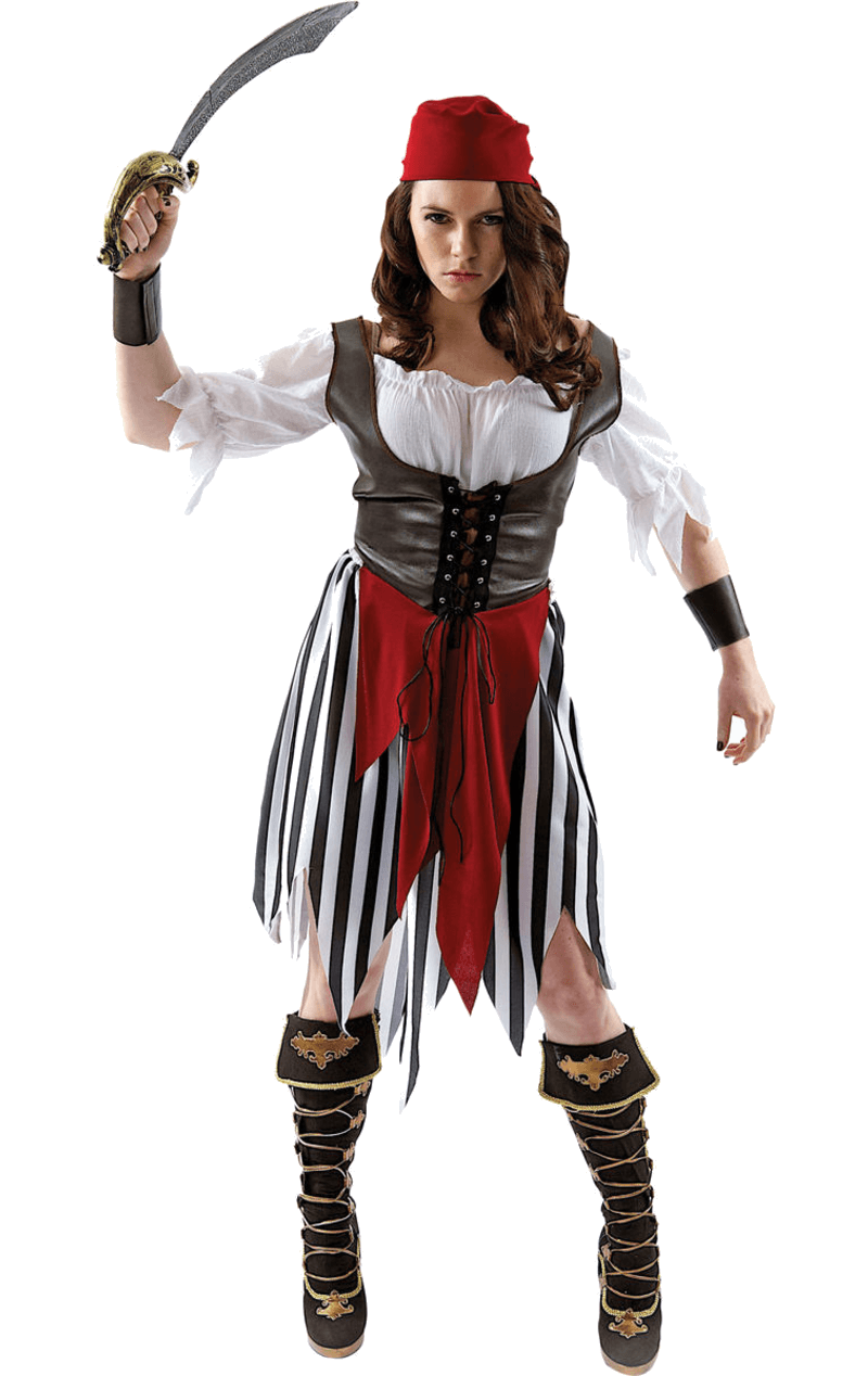 Adult Pirate Lass Costume | Joke.co.uk