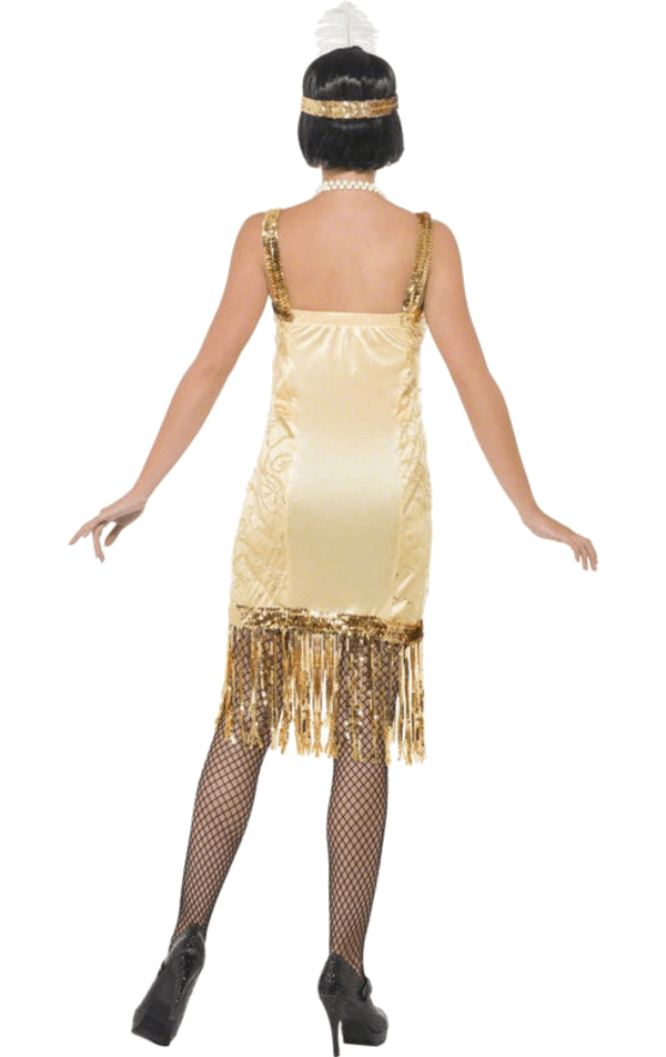 gold flapper