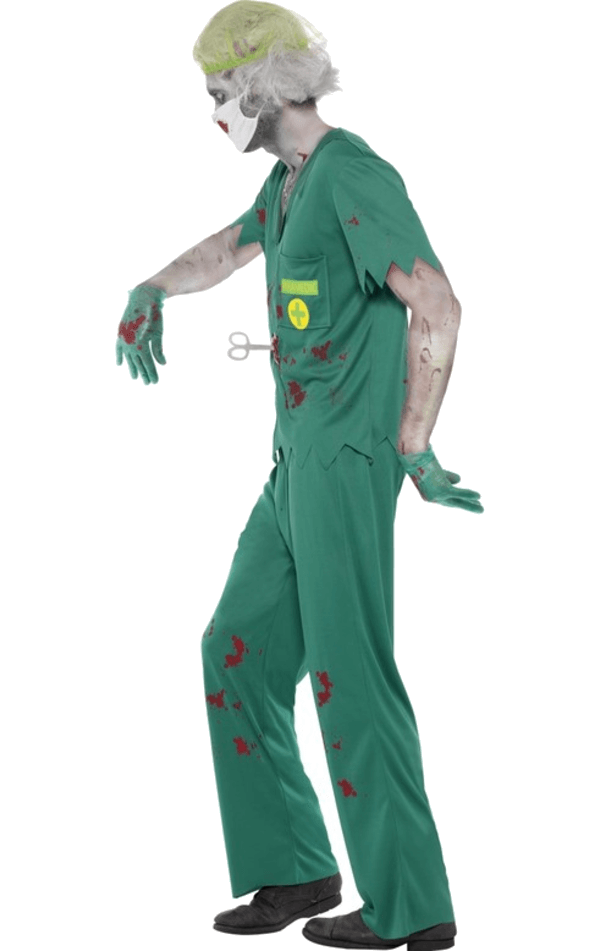 Men's Zombie Paramedic Costume Joke.co.uk