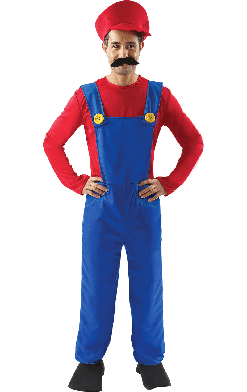 Mens Super Mario Costume | Joke.co.uk