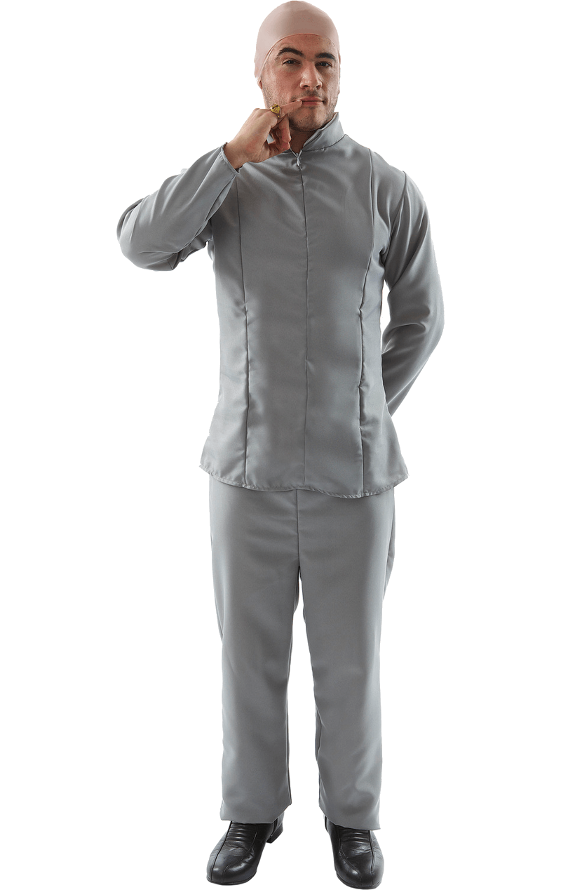 Mens Dr Evil Austin Powers Costume | Joke.co.uk