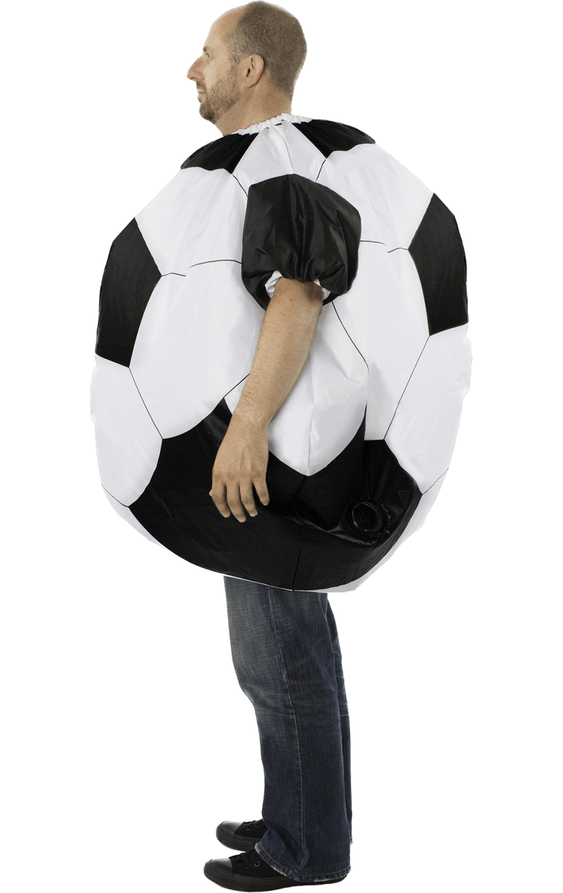Adult Inflatable Football Costume Joke.co.uk