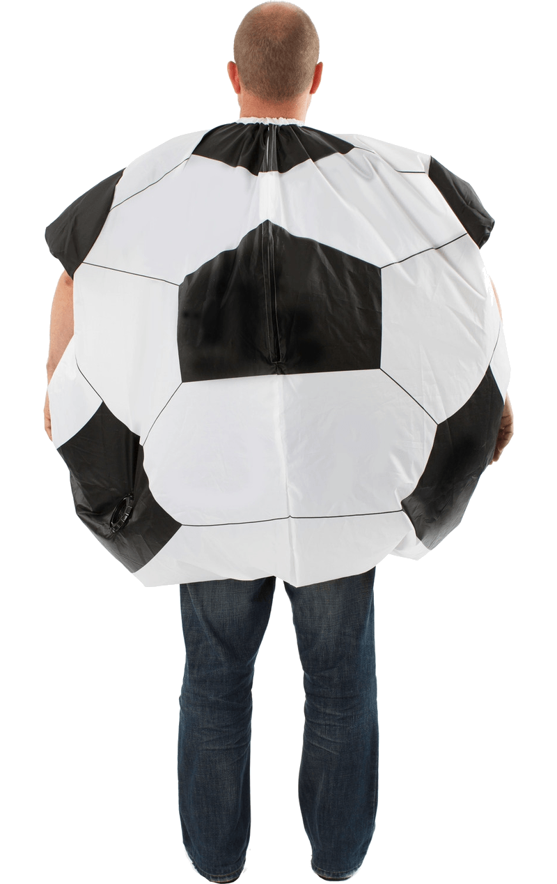 Adult Inflatable Football Costume Joke.co.uk