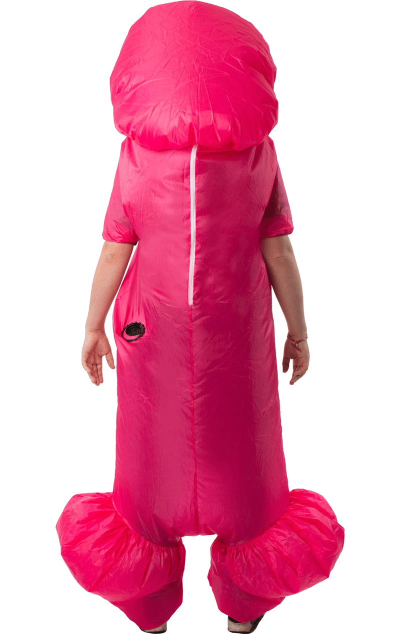 Adult Pink Inflatable Penis Stag Costume Uk