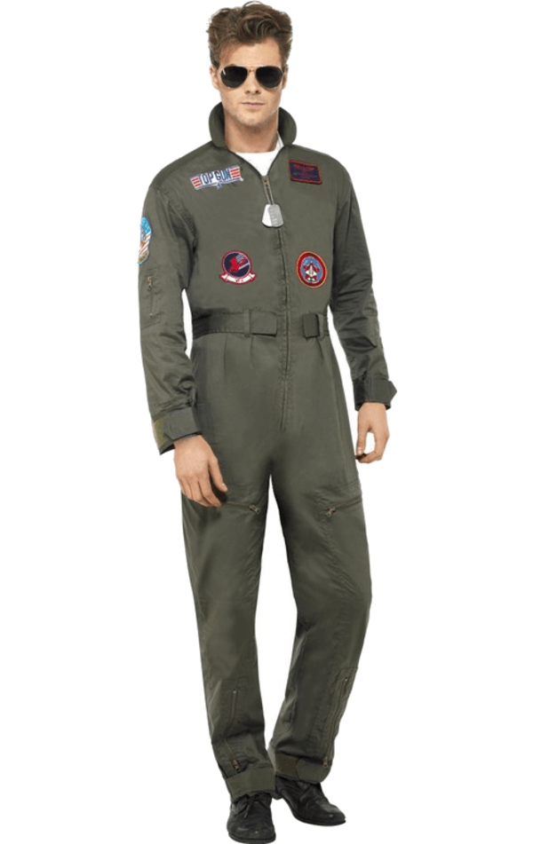 Top Gun Deluxe Male Costume | Joke.co.uk