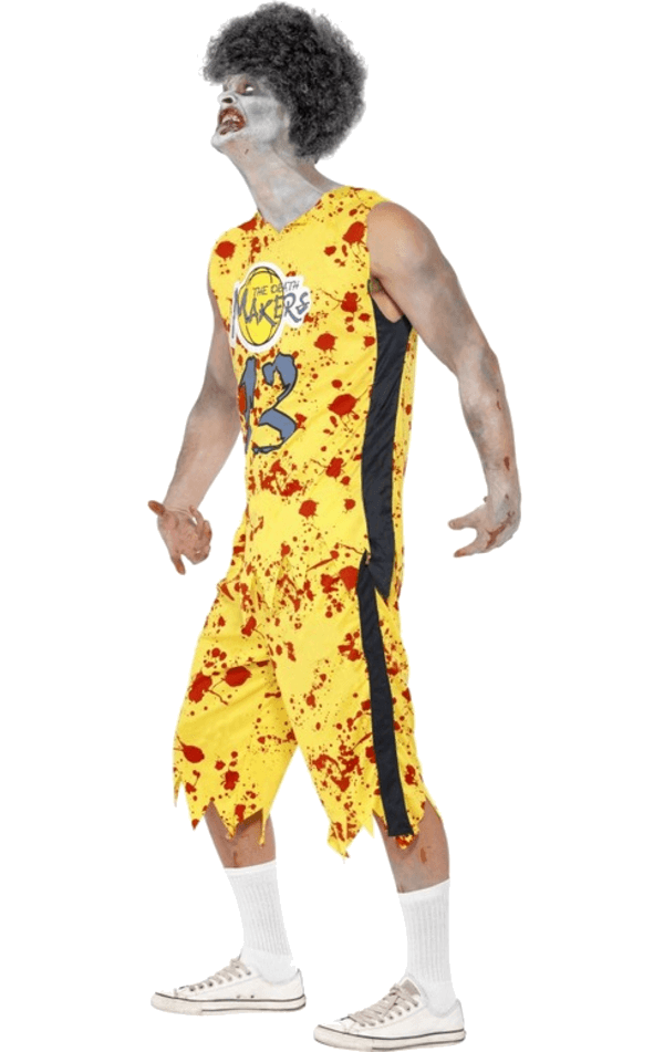 Horror Zombie Basketball Player Costume | Joke.co.uk