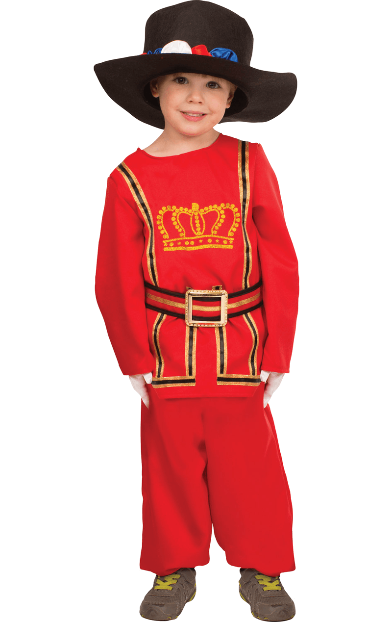 Child Beefeater Fancy Dress Costume Joke.co.uk