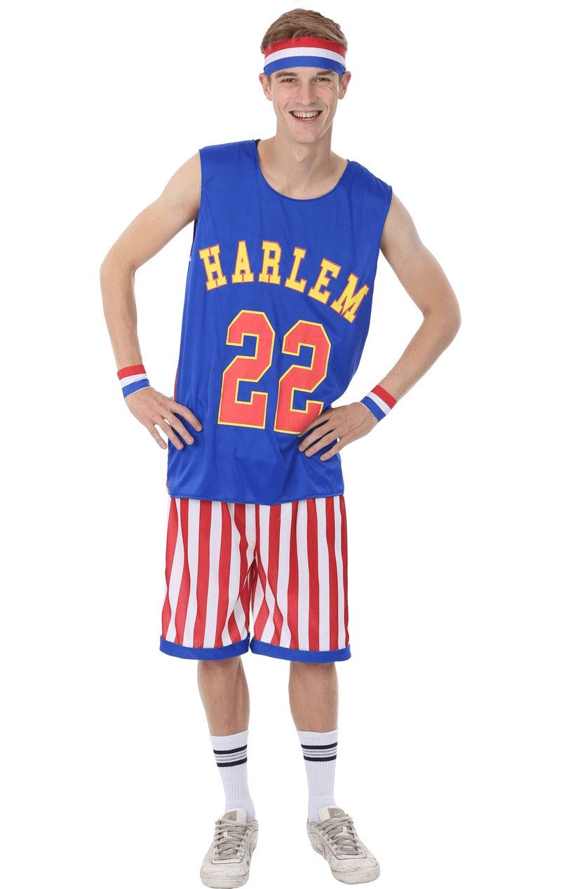 Adult Harlem Globetrotters Costume - Joke.co.uk