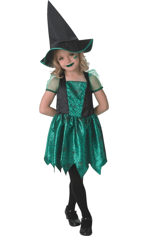 Child Green Witch Costume | Joke.co.uk
