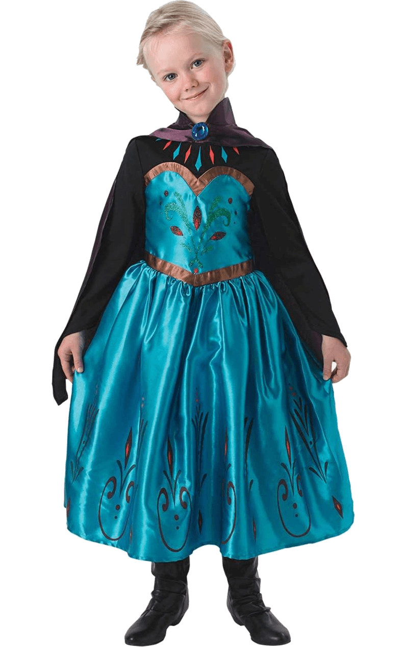 Child Disney Elsa Coronation Costume | Joke.co.uk