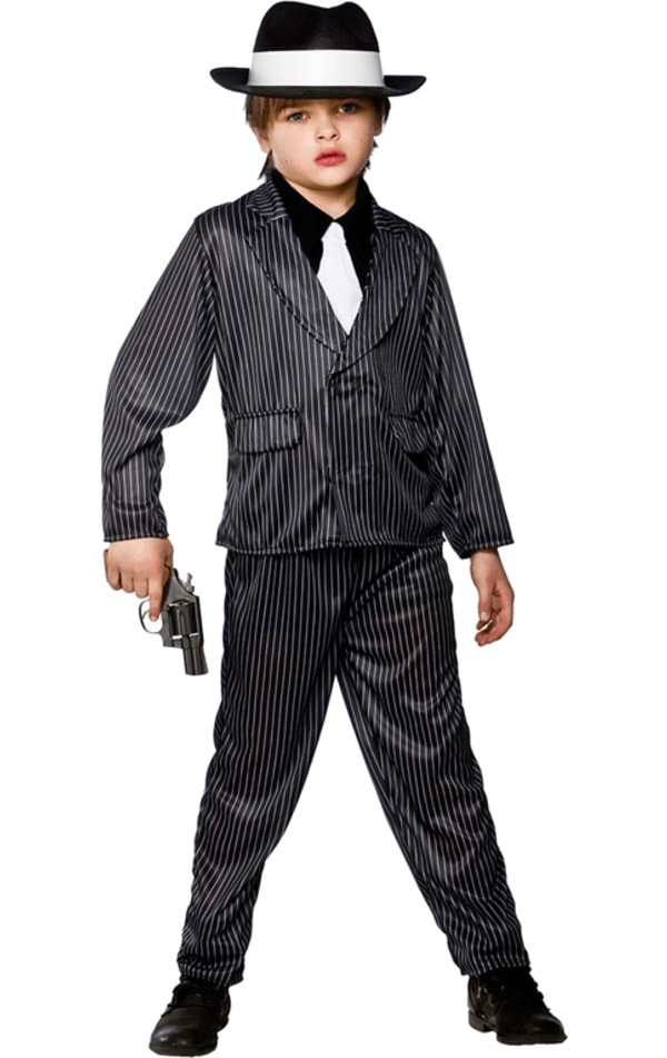 Child Gangster Wise Guy Costume | Joke.co.uk