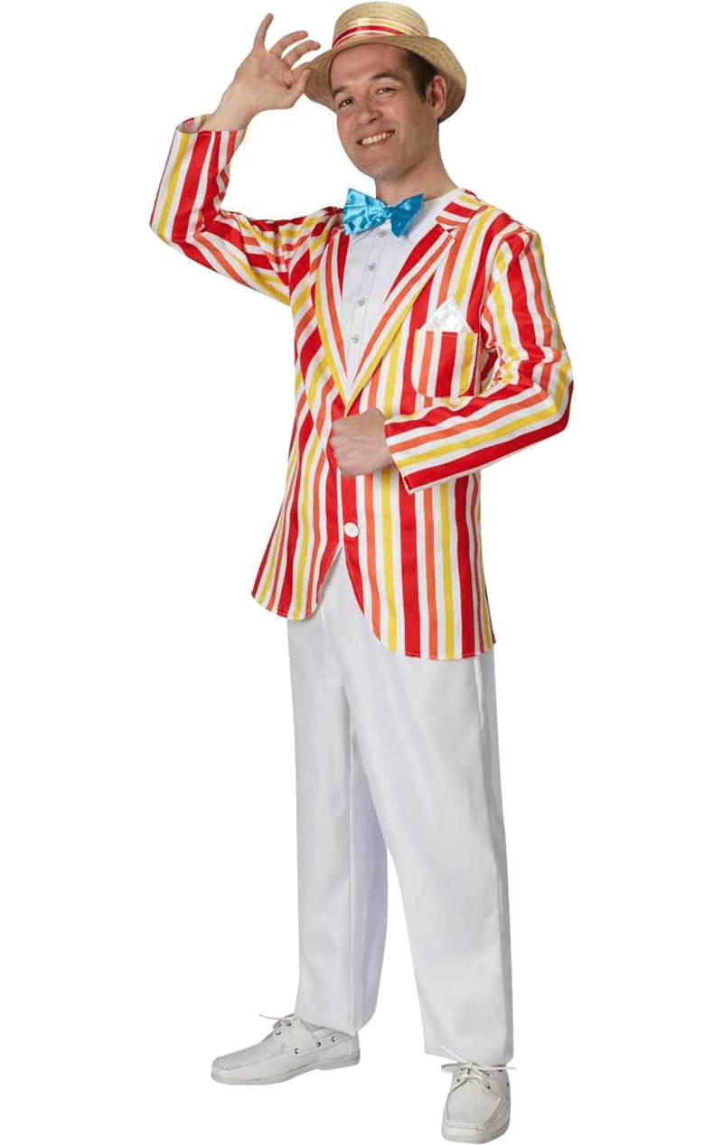 Mens Bert Jolly Holiday Costume : Joke.co.uk