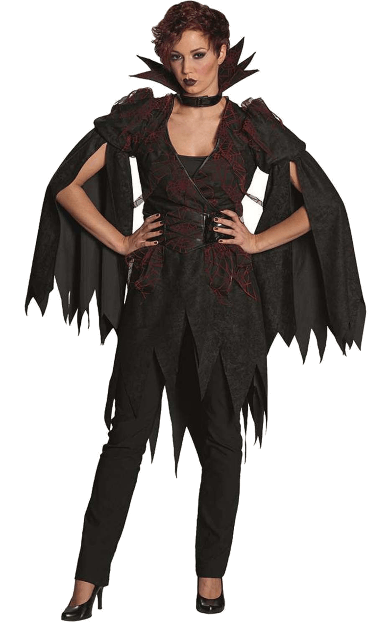 Adult Halloween Female Witch Coat Costume | Joke.co.uk