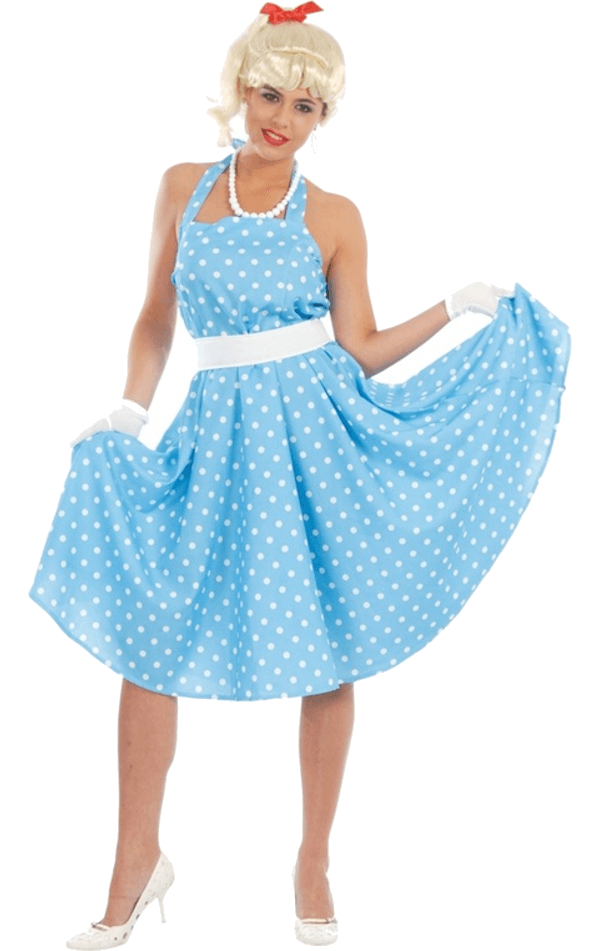 Adult 50's Sandy Costume | Joke.co.uk