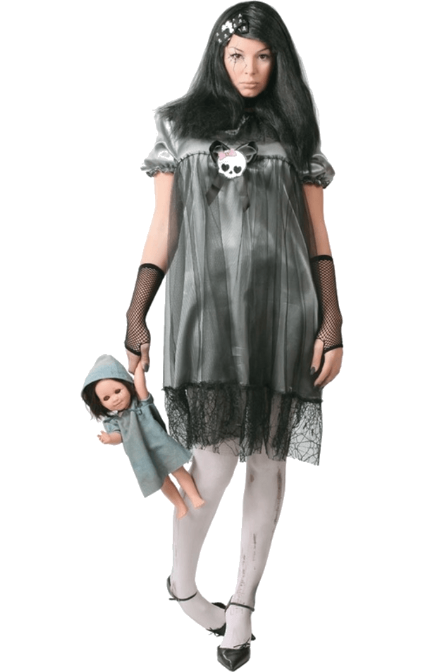 Adult Dead Doll Woman Costume | Joke.co.uk