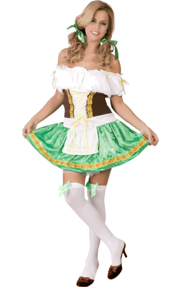 Adult Bavarian Beer Woman Costume | Joke.co.uk