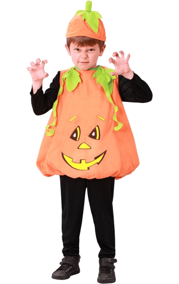 Little Halloween Boy Pumpkin Costume | Joke.co.uk