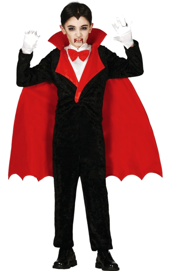 Child Halloween Boys Vampire Costume | Joke.co.uk