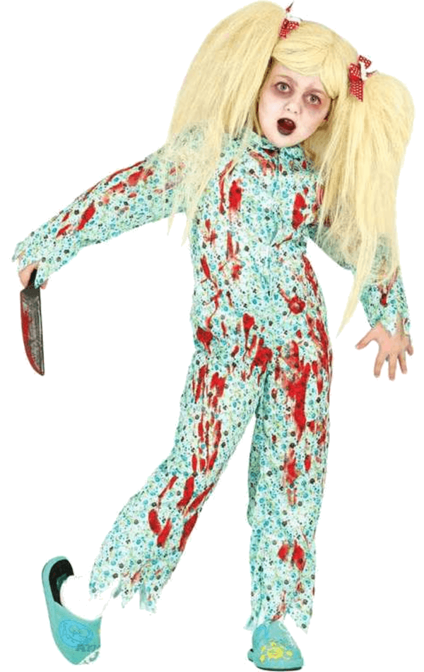 Child Halloween Possessed Girl Costume Joke.co.uk