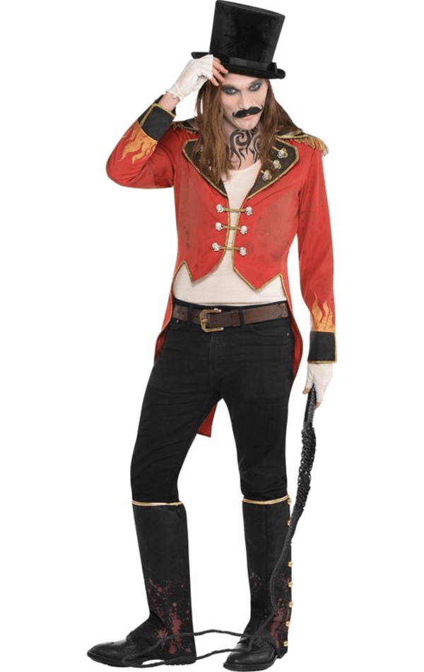 Adult Male Ringmaster Tailcoat Halloween Costume | Joke.co.uk