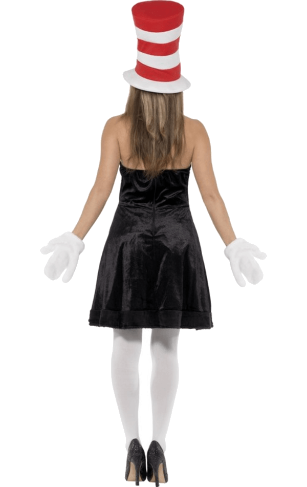 Adult Womens Cat In the Hat Costume | Joke.co.uk