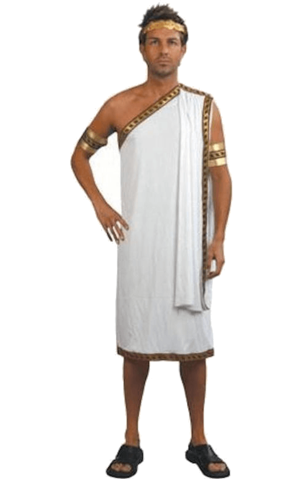 Adult Roman Caesar Toga Costume | Joke.co.uk
