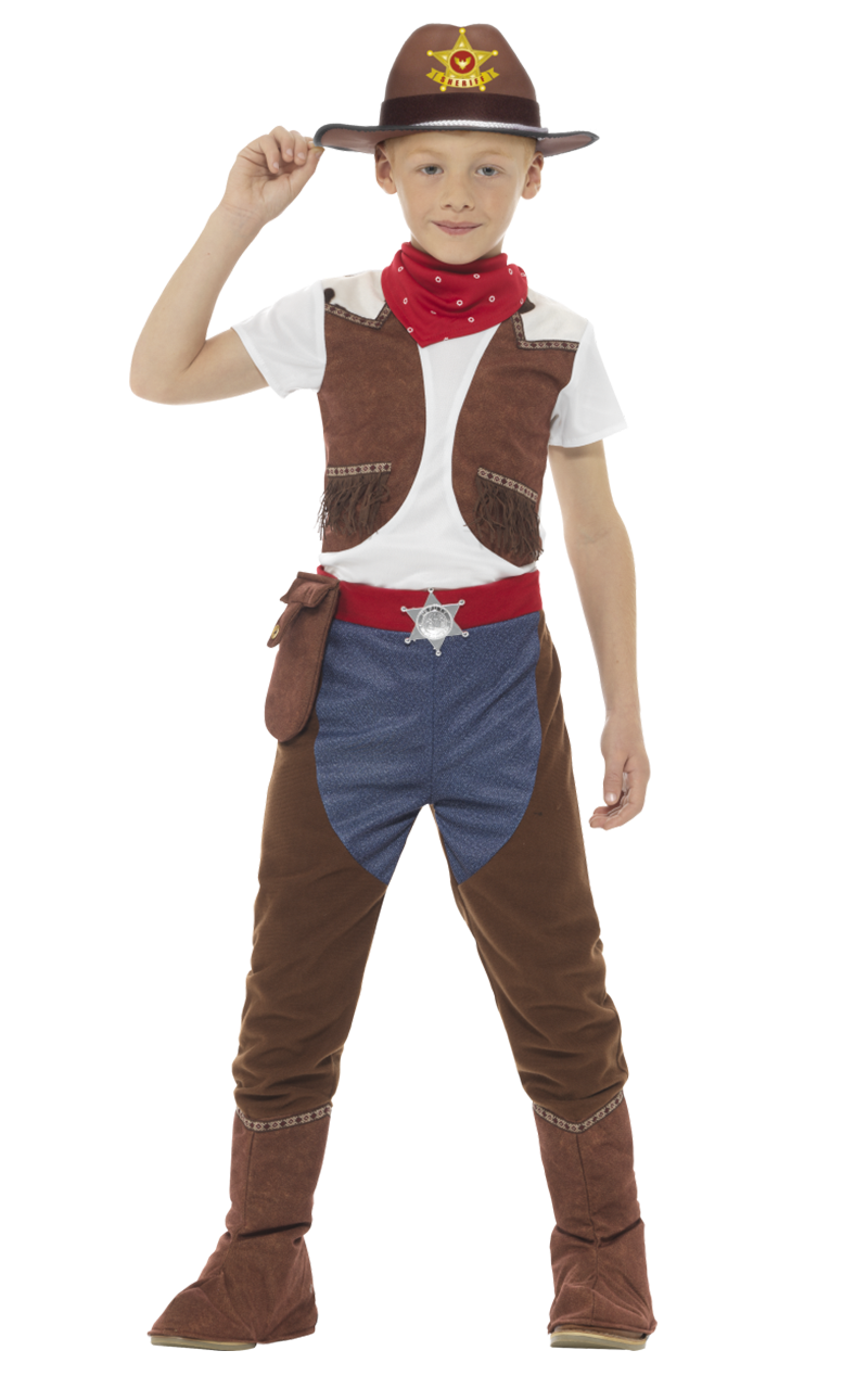 Kids Little Cowboy Costume Joke.co.uk