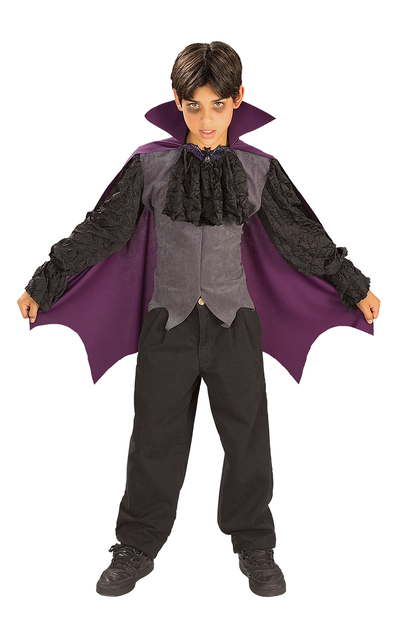 Kids Dark Vampire Costume | Joke.co.uk