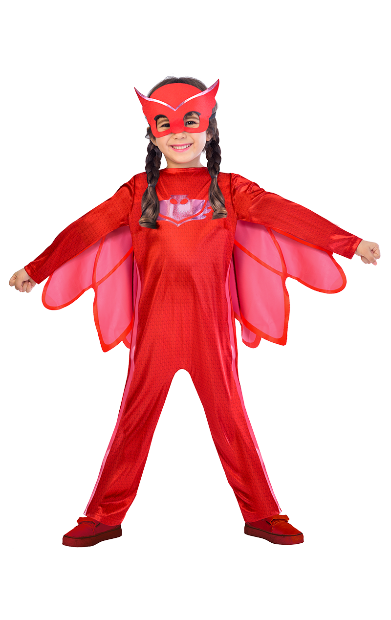 Kids PJ Masks Owlette Costume - Joke.co.uk